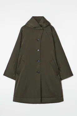 ABRIGO ACOLCHADO OVERSIZE CON CUELLO ESMOQUIN*COS Fashion