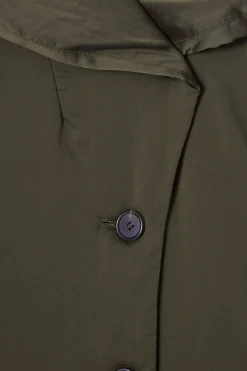 ABRIGO ACOLCHADO OVERSIZE CON CUELLO ESMOQUIN*COS Fashion