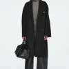 ABRIGO DE LANA OVERSIZE DE DOBLE BOTONADURA*COS Online