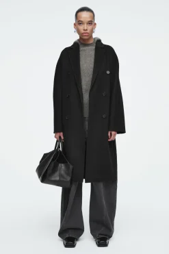 ABRIGO DE LANA OVERSIZE DE DOBLE BOTONADURA*COS Online