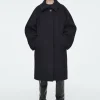 ABRIGO DE LANA OVERSIZE DE BOTONADURA SENCILLA*COS Outlet