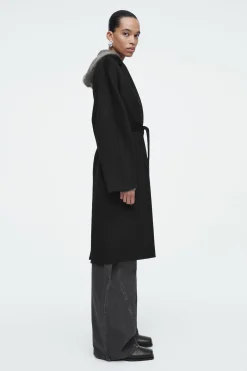 ABRIGO DE LANA OVERSIZE DE DOBLE BOTONADURA*COS Online
