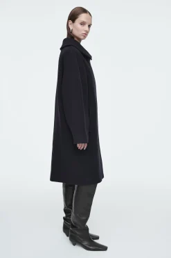ABRIGO DE LANA OVERSIZE DE BOTONADURA SENCILLA*COS Outlet