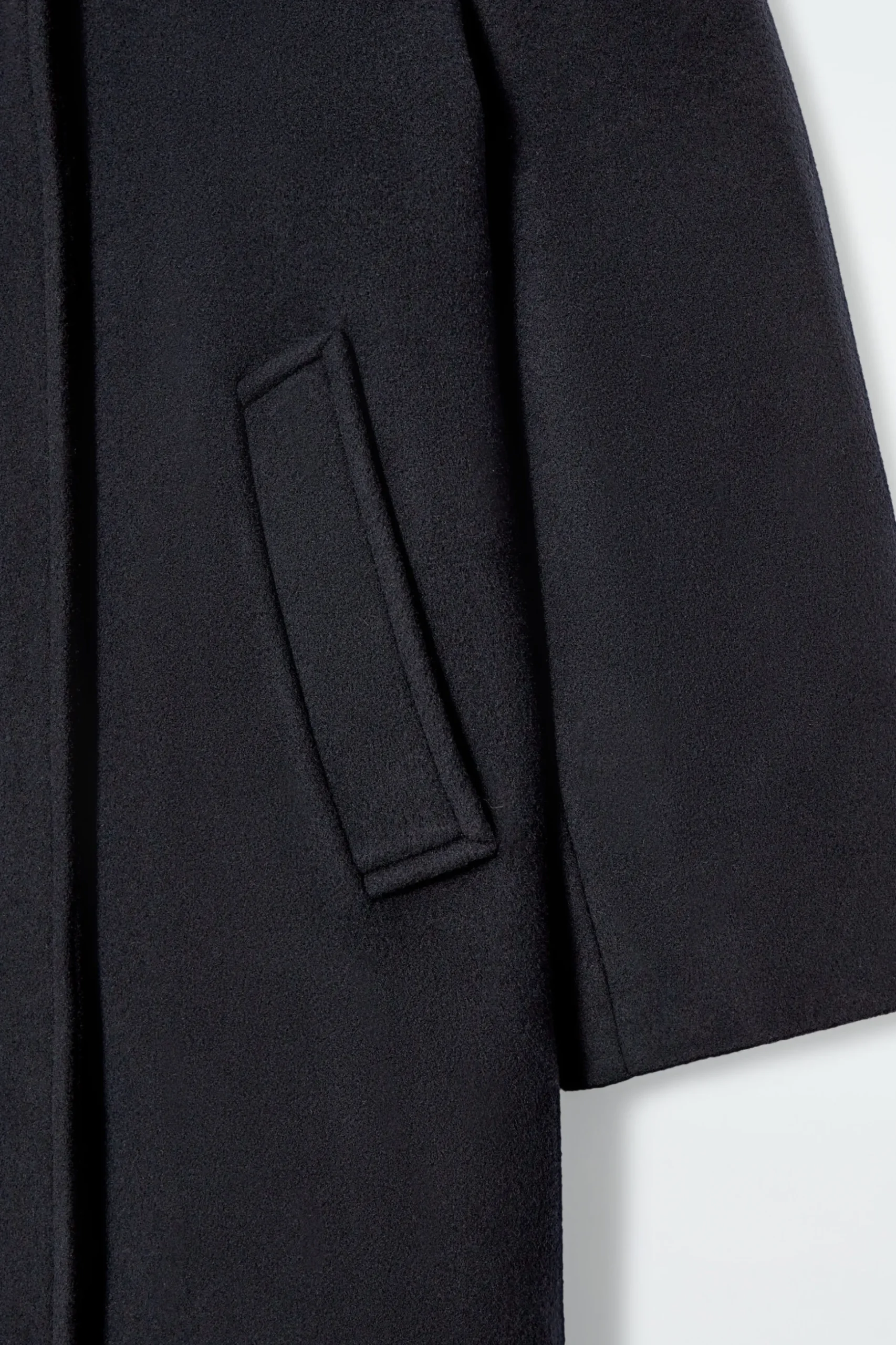 ABRIGO DE LANA OVERSIZE DE BOTONADURA SENCILLA*COS Outlet