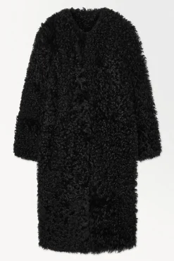 ABRIGO DE PIEL DE OVEJA REVERSIBLE OVERSIZE*COS Sale