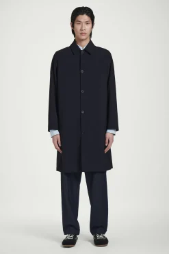 ABRIGO GABARDINA EN MEZCLA DE LANA*COS Clearance