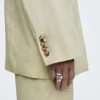ANILLO EN ESPIRAL CON FLOR*COS New