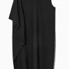 ASYMMETRICSLEEVE MIDI DRESS*COS Best