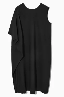 ASYMMETRICSLEEVE MIDI DRESS*COS Best