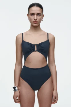 BAÑADOR CON ABERTURA Y HEBILLA*COS Sale