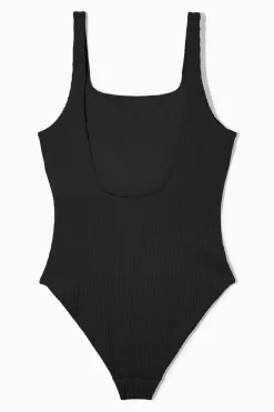 BAÑADOR DE CANALÉ CON CUELLO CUADRADO*COS Hot