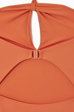 BAÑADOR RECORTADO DE CUELLO HALTER*COS Sale