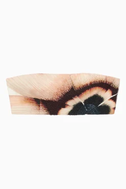 BANDEAU DE CUENTAS CON ESTAMPADO FLORAL*COS Outlet