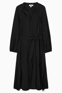 BELTED MIDI SHIRT DRESS*COS Outlet