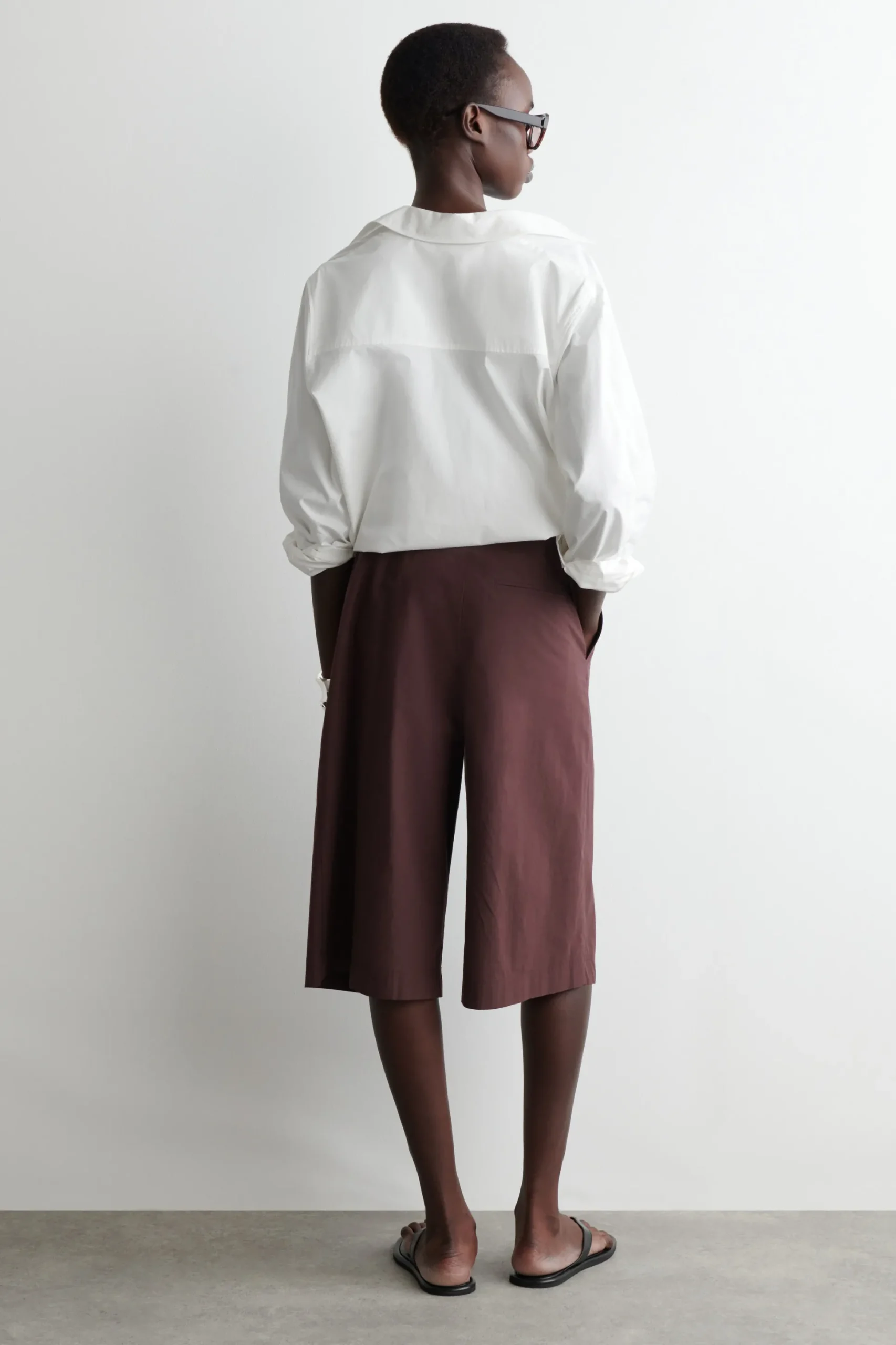 BERMUDAS CRUZADAS CON CINTURÓN*COS New