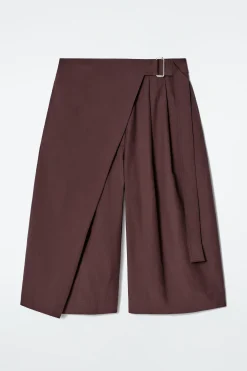 BERMUDAS CRUZADAS CON CINTURÓN*COS New