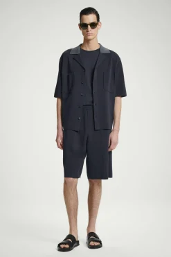 BERMUDAS OVERSIZE TEJIDAS A DOBLE CARA*COS Hot