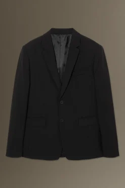 BLAZER AJUSTADO DE LANA Y ARPILLERA*COS Fashion