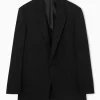 BLAZER BOTONADURA SENCILLA LARGO RELAXED FIT*COS Sale