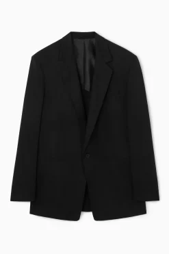 BLAZER BOTONADURA SENCILLA LARGO RELAXED FIT*COS Sale