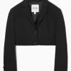 BLAZER CROPPED DE LANA REGULAR FIT*COS Fashion