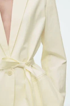 BLAZER DE ALGODÓN CON CINTURÓN*COS Fashion