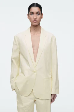 BLAZER DE ALGODÓN CON CINTURÓN*COS Fashion