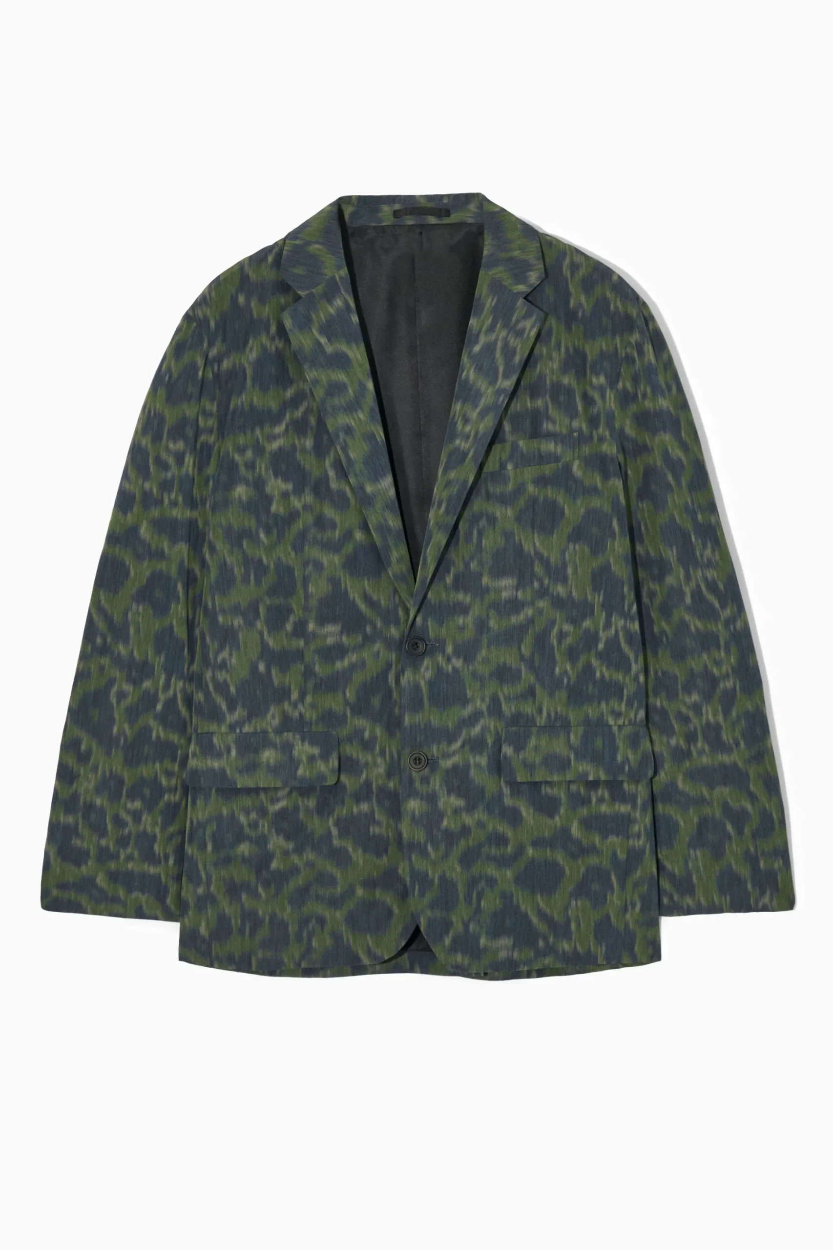BLAZER DE BOTONADURA SENCILLA Y JACQUARD ANIMAL*COS Hot