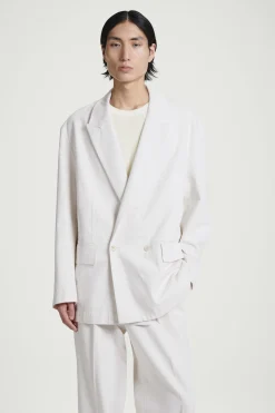 BLAZER DE DENIM HOLGADO DE DOBLE BOTONADURA*COS Online