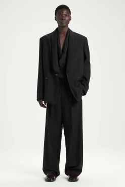 BLAZER DE LANA CON CUELLO ESMOQUIN*COS Outlet