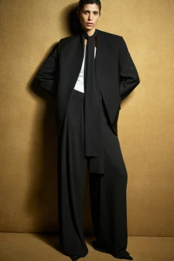 BLAZER DE LANA CON DETALLE DE BUFANDA*COS Outlet