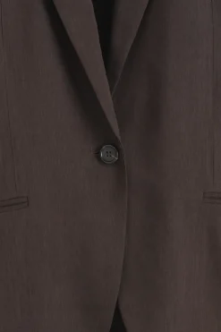 BLAZER DE LINO CON BOTONADURA SENCILLA*COS Sale