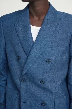 BLAZER DE LINO DOBLE BOTONADURA REGULAR FIT*COS Online