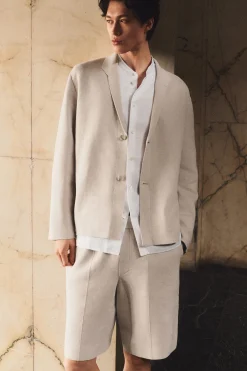 BLAZER DE PUNTO EN LINO*COS Clearance
