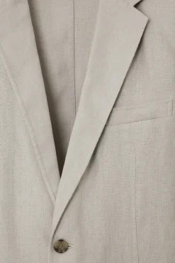 BLAZER DESESTRUCTURADA DE LINO*COS Outlet