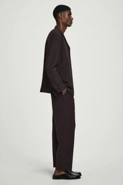 BLAZER DESESTRUCTURADO CON CUELLO ABIERTO*COS New