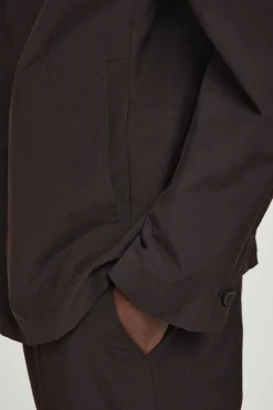 BLAZER DESESTRUCTURADO CON CUELLO ABIERTO*COS New