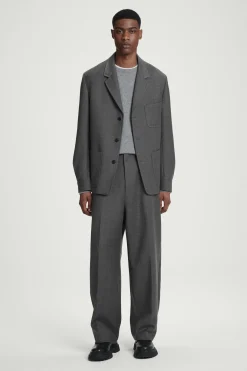 BLAZER DESESTRUCTURADO MEZCLA LANA MERINO RELAXED*COS Discount