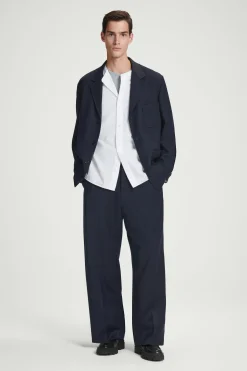 BLAZER DESESTRUCTURADO MEZCLA LANA MERINO RELAXED*COS Clearance