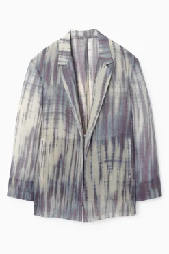 BLAZER LARGO DE BOTONADURA SENCILLA*COS Outlet