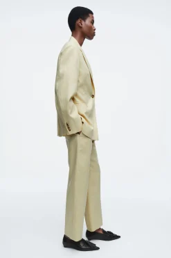 BLAZER LARGO MEZCLA DE LINO REGULAR FIT*COS Outlet