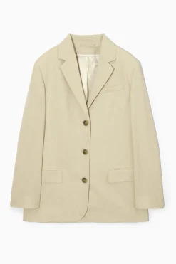 BLAZER MEZCLA DE LINO RELAXED FIT*COS Online