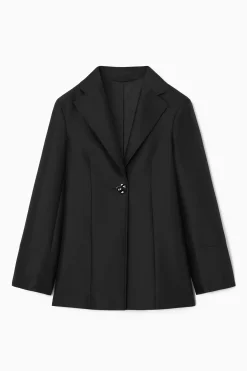 BLAZER MEZCLA LANA DETALLE BROCHE SLIM FIT*COS Fashion