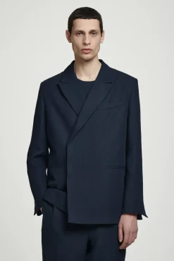 BLAZER RELAJADO CRUZADO DE LINO*COS Best