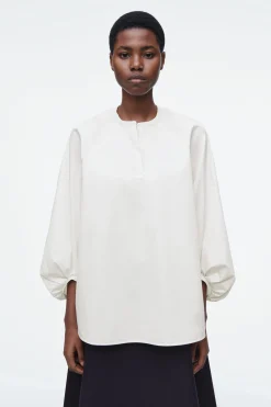 BLUSA CON MANGAS ABULLONADAS*COS Discount