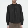 BLUSA DE ALGODÓN FRUNCIDA*COS Hot