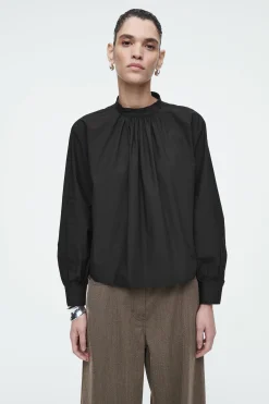 BLUSA DE ALGODÓN FRUNCIDA*COS Hot