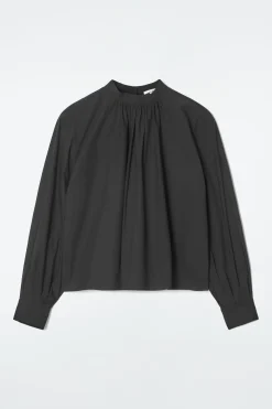 BLUSA DE ALGODÓN FRUNCIDA*COS Hot