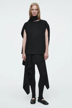 BLUSA DE DOBLE CARA CON BUFANDA*COS Clearance