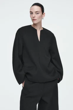 BLUSA DE LANA DE DOBLE FAZ*COS Discount